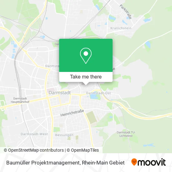 Карта Baumüller Projektmanagement