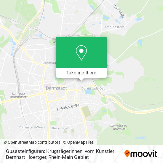 Gusssteinfiguren: Krugträgerinnen: vom Künstler Bernhart Hoertger map