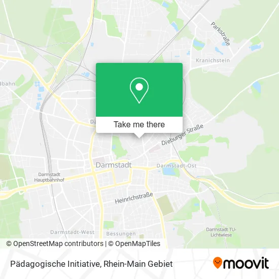 Карта Pädagogische Initiative