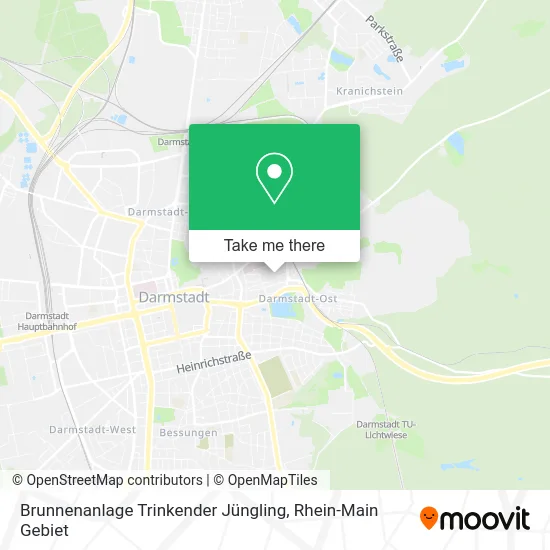 Карта Brunnenanlage Trinkender Jüngling