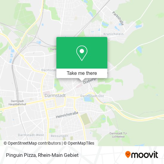 Pinguin Pizza map