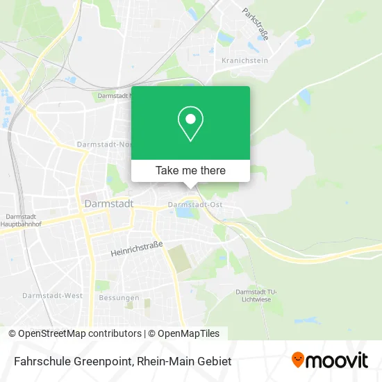 Карта Fahrschule Greenpoint