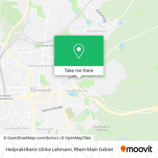 Heilpraktikerin Ulrike Lehmann map