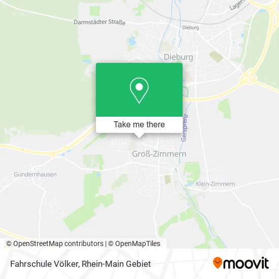 Карта Fahrschule Völker