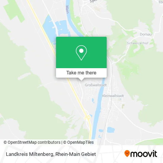 Карта Landkreis Miltenberg