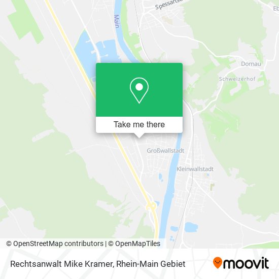 Rechtsanwalt Mike Kramer map