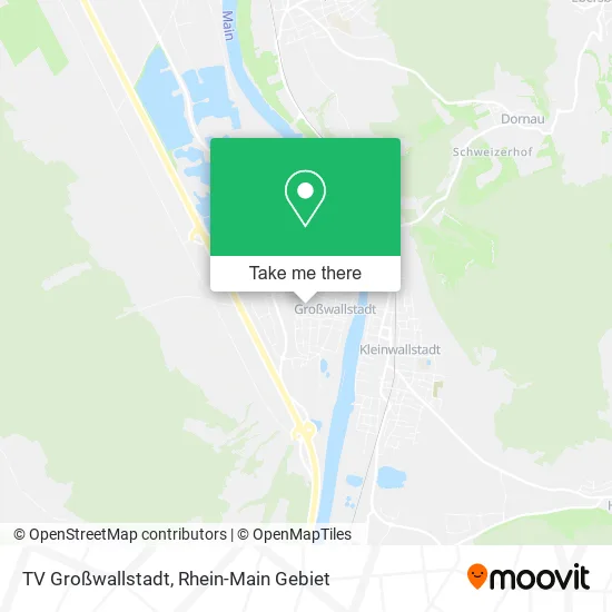 Карта TV Großwallstadt