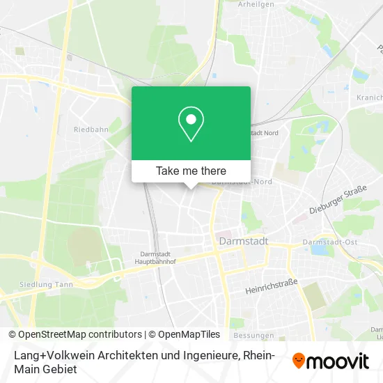 Карта Lang+Volkwein Architekten und Ingenieure