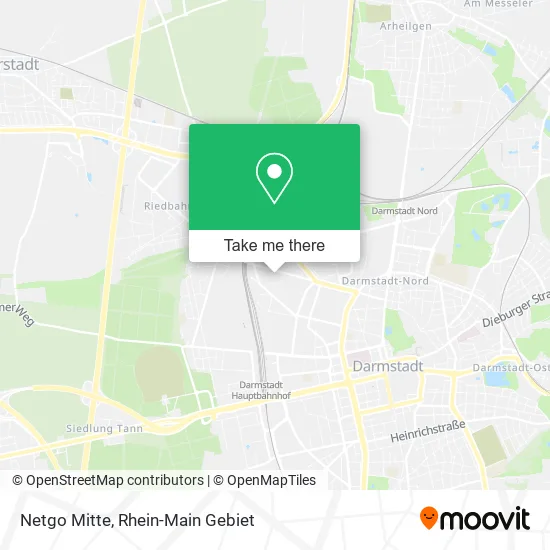 Карта Netgo Mitte