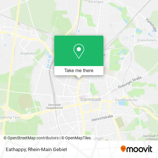 Карта Eathappy