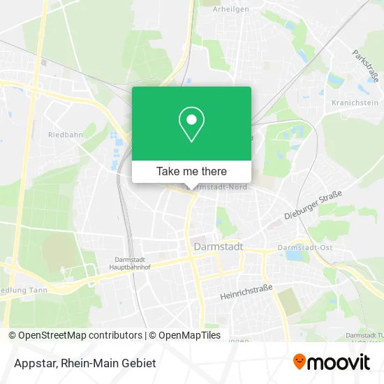 Карта Appstar