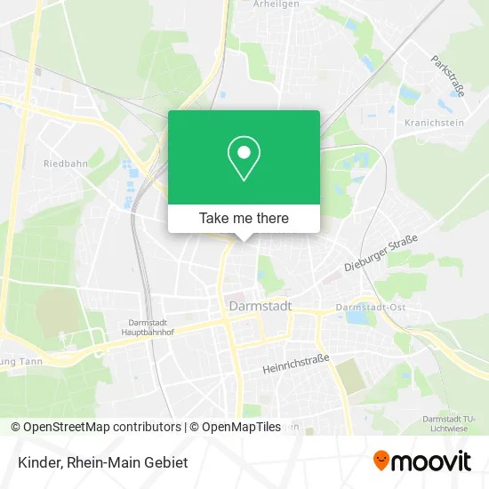 Карта Kinder