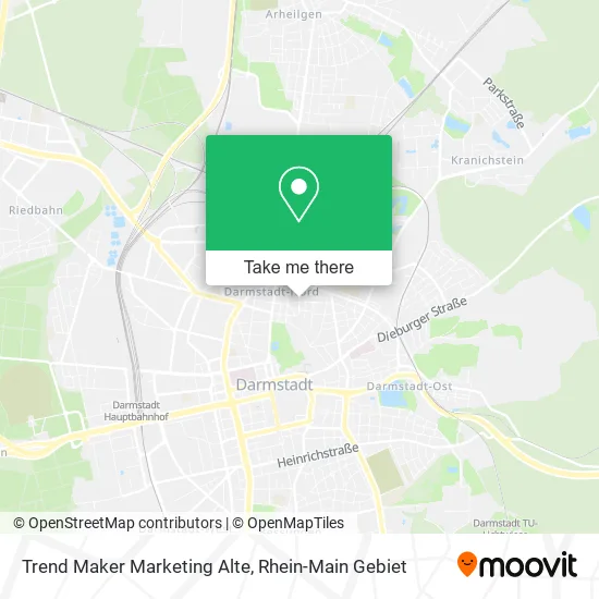 Карта Trend Maker Marketing Alte