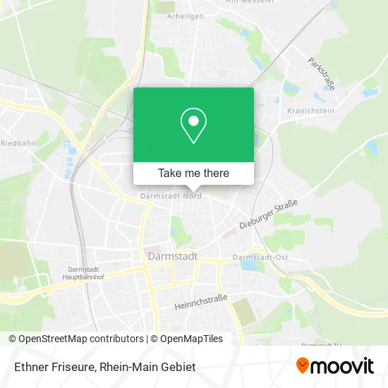 Карта Ethner Friseure