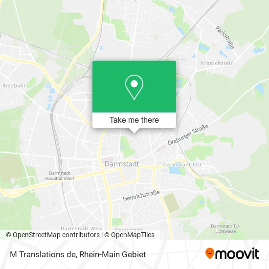 Карта M Translations de