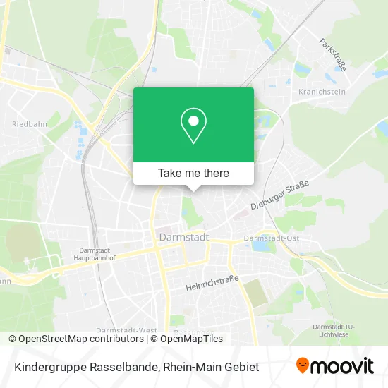 Карта Kindergruppe Rasselbande