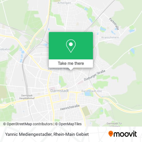 Yannic Mediengestadler map