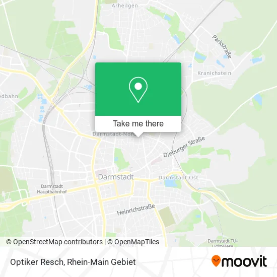 Карта Optiker Resch