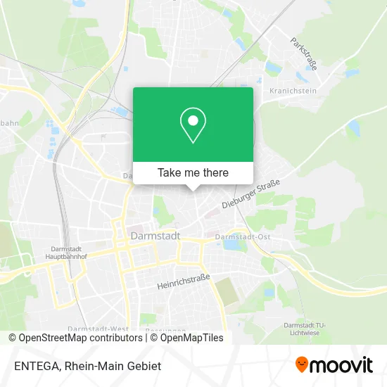 ENTEGA map
