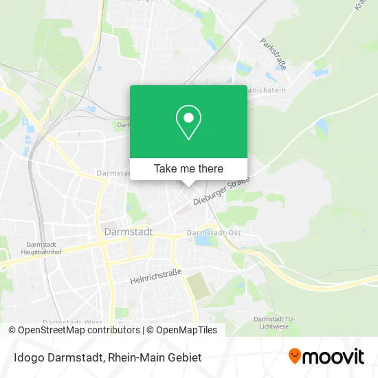 Карта Idogo Darmstadt