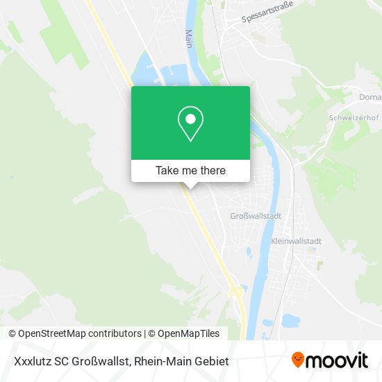 Xxxlutz SC Großwallst map