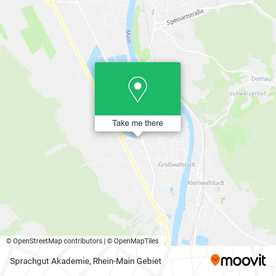 Карта Sprachgut Akademie