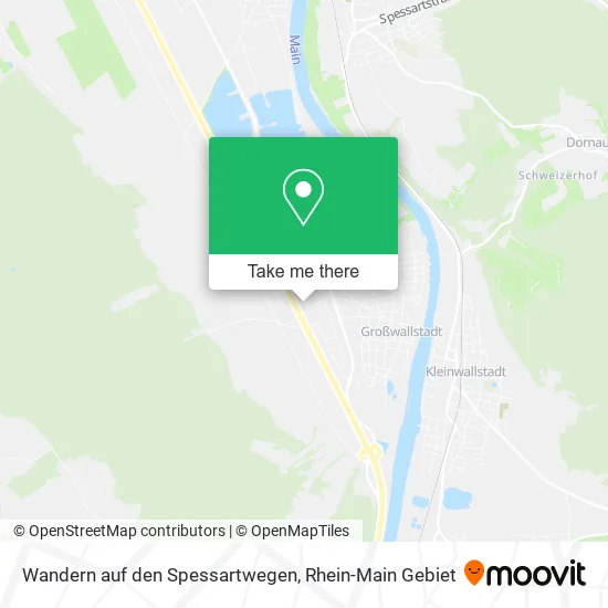 Карта Wandern auf den Spessartwegen