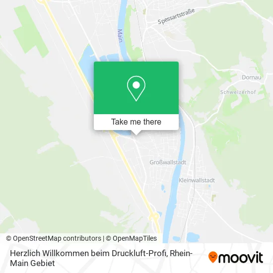 Карта Herzlich Willkommen beim Druckluft-Profi