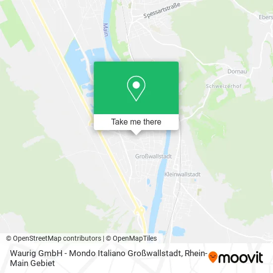 Карта Waurig GmbH - Mondo Italiano Großwallstadt