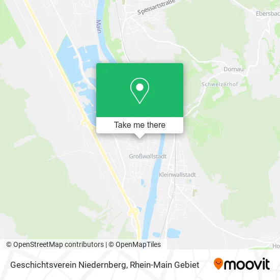 Карта Geschichtsverein Niedernberg