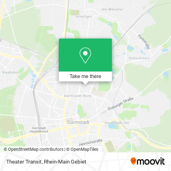 Карта Theater Transit