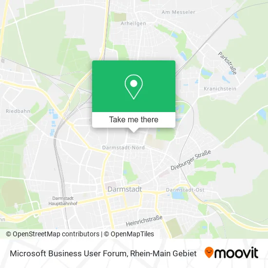 Карта Microsoft Business User Forum