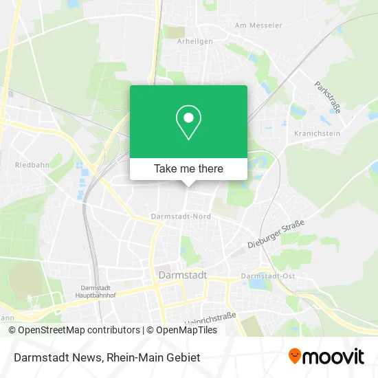 Карта Darmstadt News