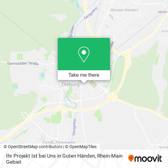 Ihr Projekt Ist bei Uns in Guten Händen map