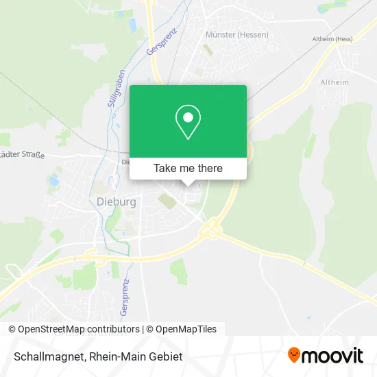 Карта Schallmagnet