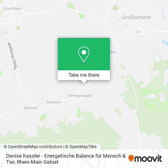 Denise Kessler - Energetische Balance für Mensch & Tier map