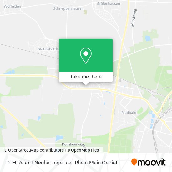 DJH Resort Neuharlingersiel map