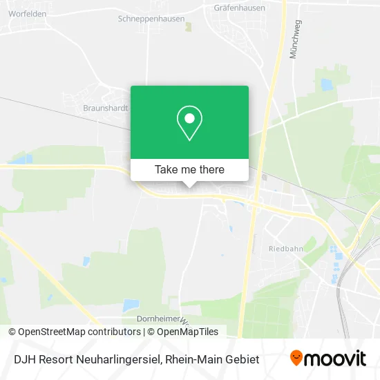 Карта DJH Resort Neuharlingersiel
