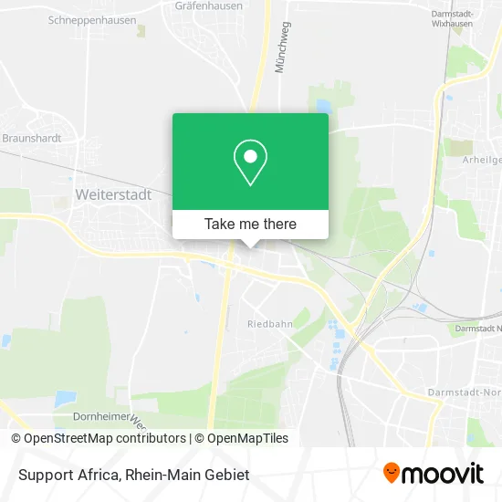 Карта Support Africa