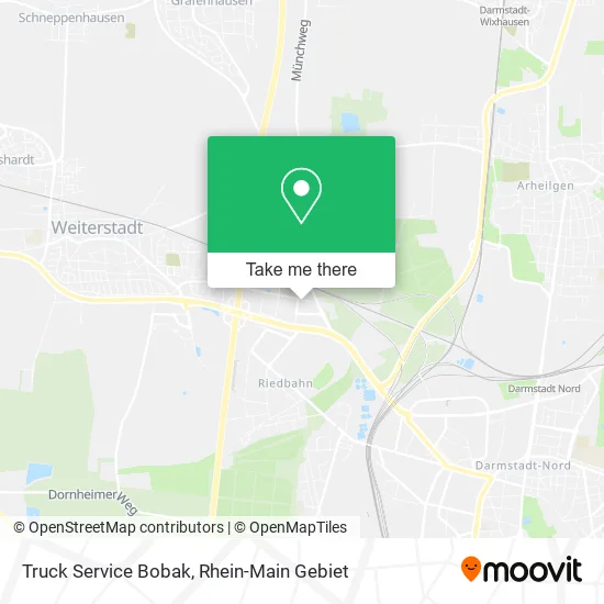 Карта Truck Service Bobak