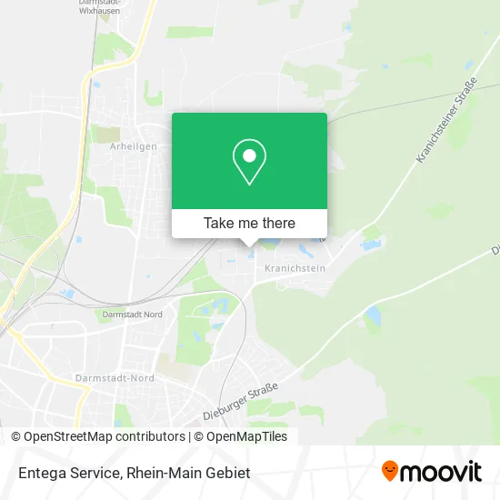Карта Entega Service