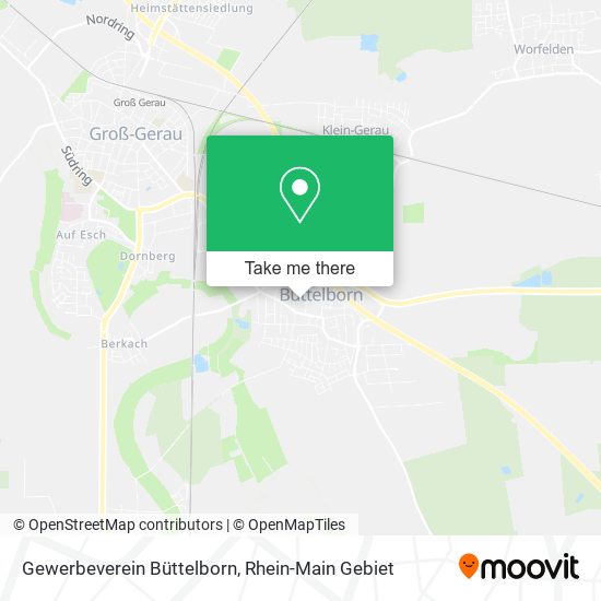 Gewerbeverein Büttelborn map