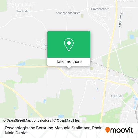 Psychologische Beratung Manuela Stallmann map