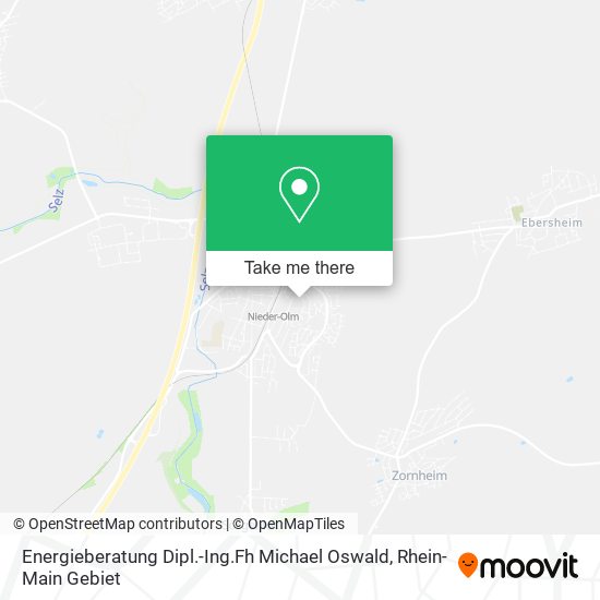 Energieberatung Dipl.-Ing.Fh Michael Oswald map