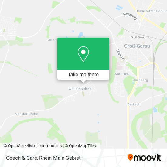 Coach & Care map