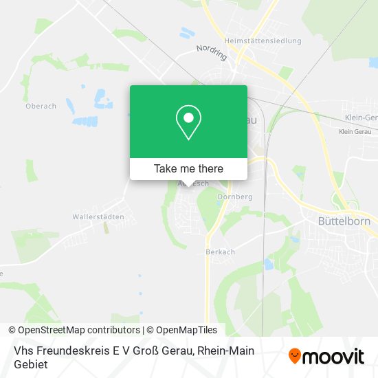 Vhs Freundeskreis E V Groß Gerau map