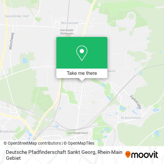 Deutsche Pfadfinderschaft Sankt Georg map
