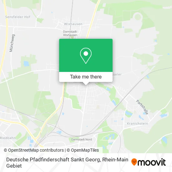 Карта Deutsche Pfadfinderschaft Sankt Georg