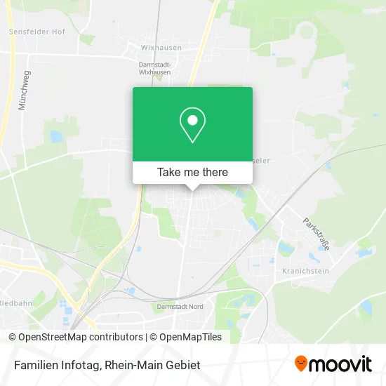 Карта Familien Infotag