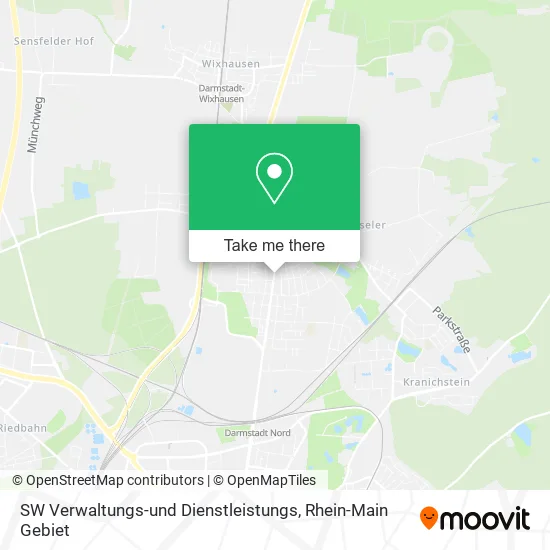 Карта SW Verwaltungs-und Dienstleistungs